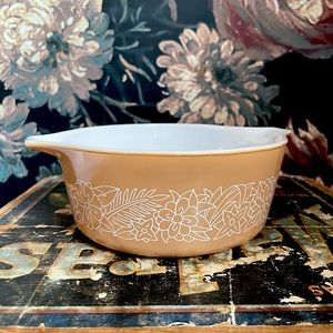 🇺🇸 VTG Pyrex Woodland Casserole without Lid | 472-B 750 ml
